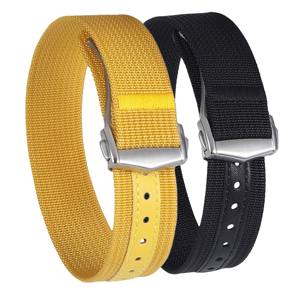 Nato Strap Nylon - Tali Jam Tangan Nilon Gesper Lipat