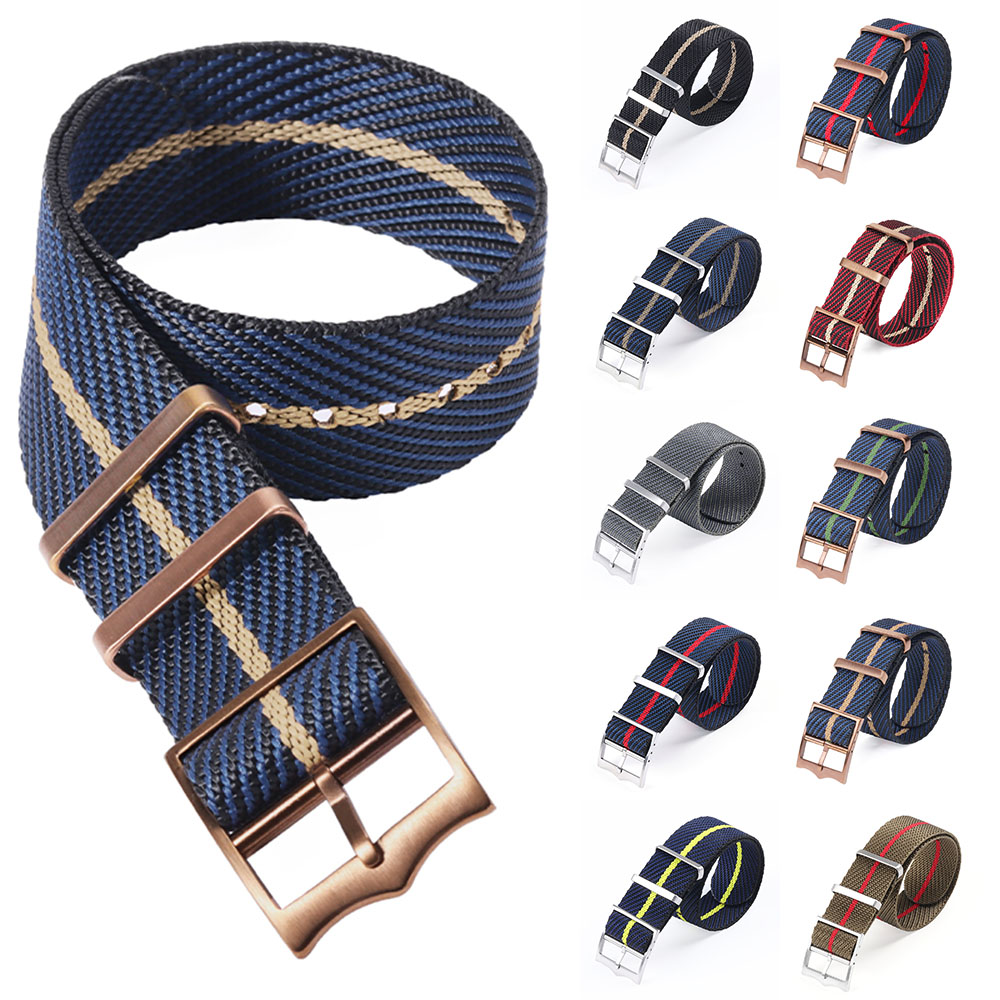 Nato Strap Nylon - Tali Jam Tangan Kanvas Nilon untuk