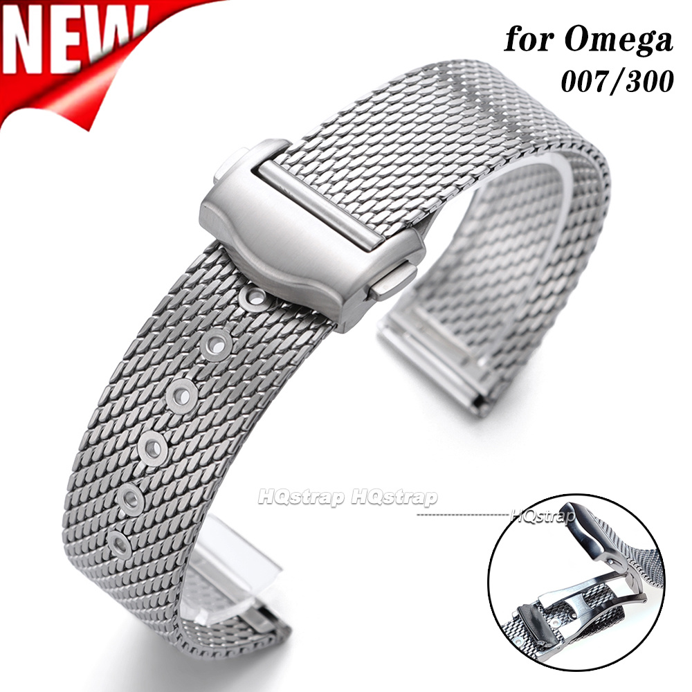 Tali Jam Tangan Baja Tahan Kar - Omega Watch Seamaster ulasan dan harga