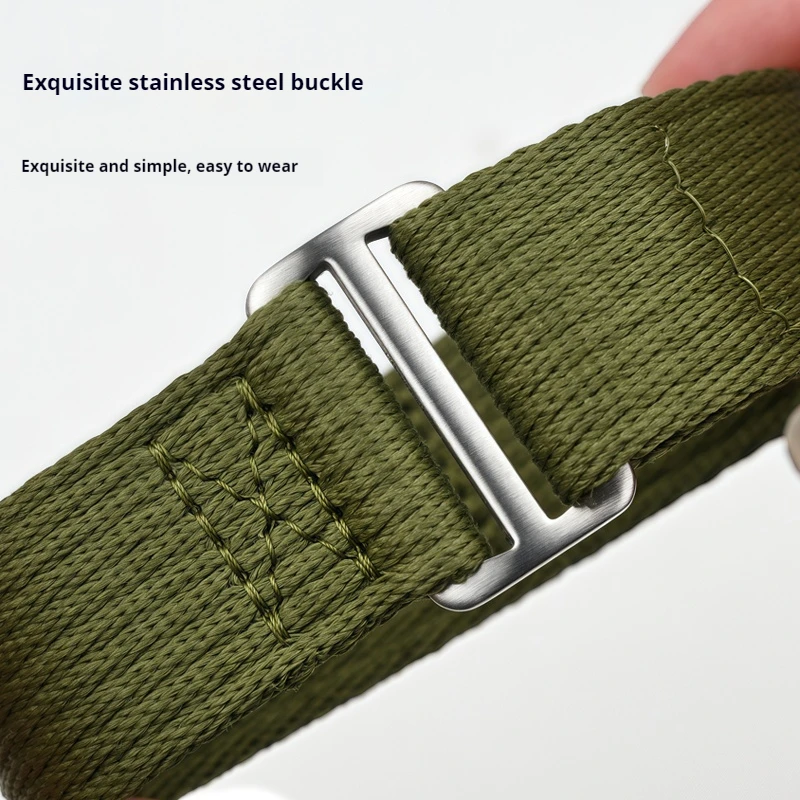 Tali Nilon 20Mm 22Mm untuk Sei - Nato Strap Nylon ulasan dan harga